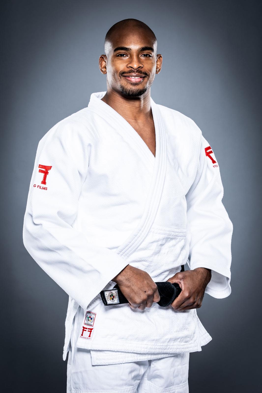 Professor Harry St. Leger in judogi at Arkham BJJ