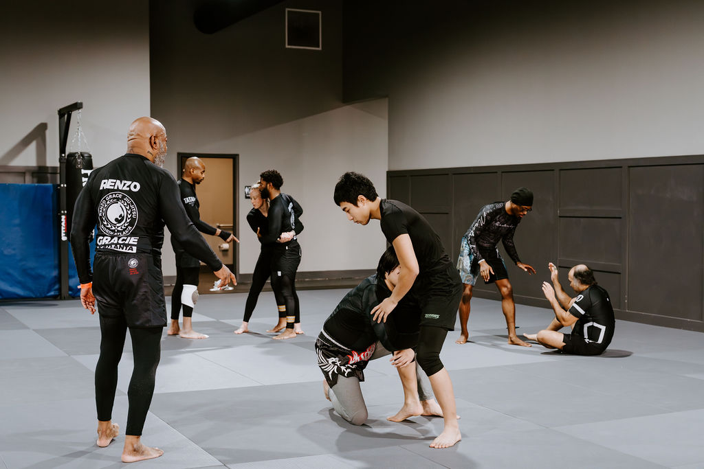 Arkham BJJ training