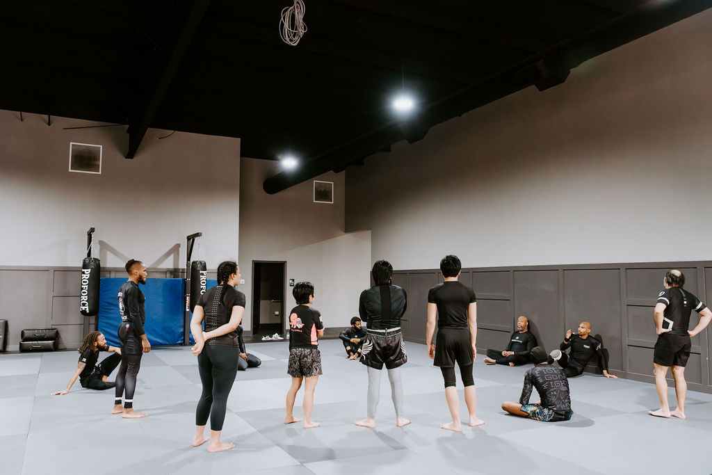 Arkham BJJ training