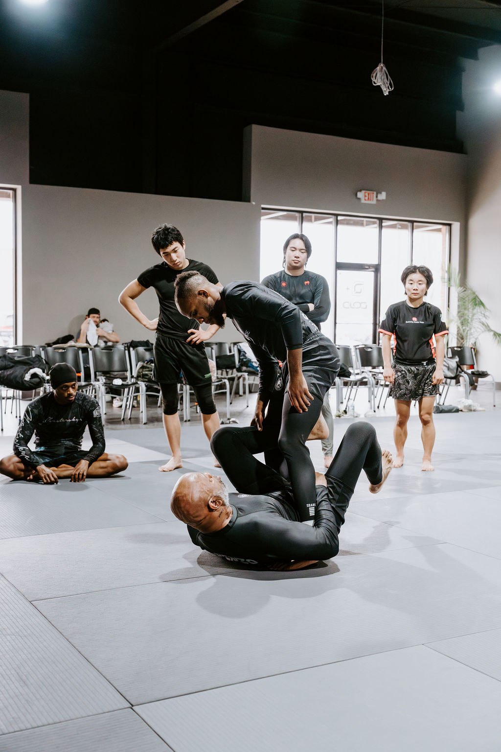 Arkham BJJ training