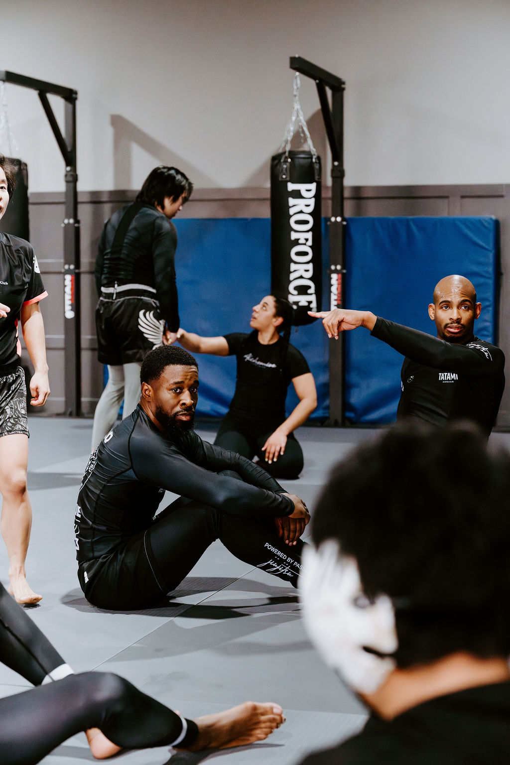 Arkham BJJ training