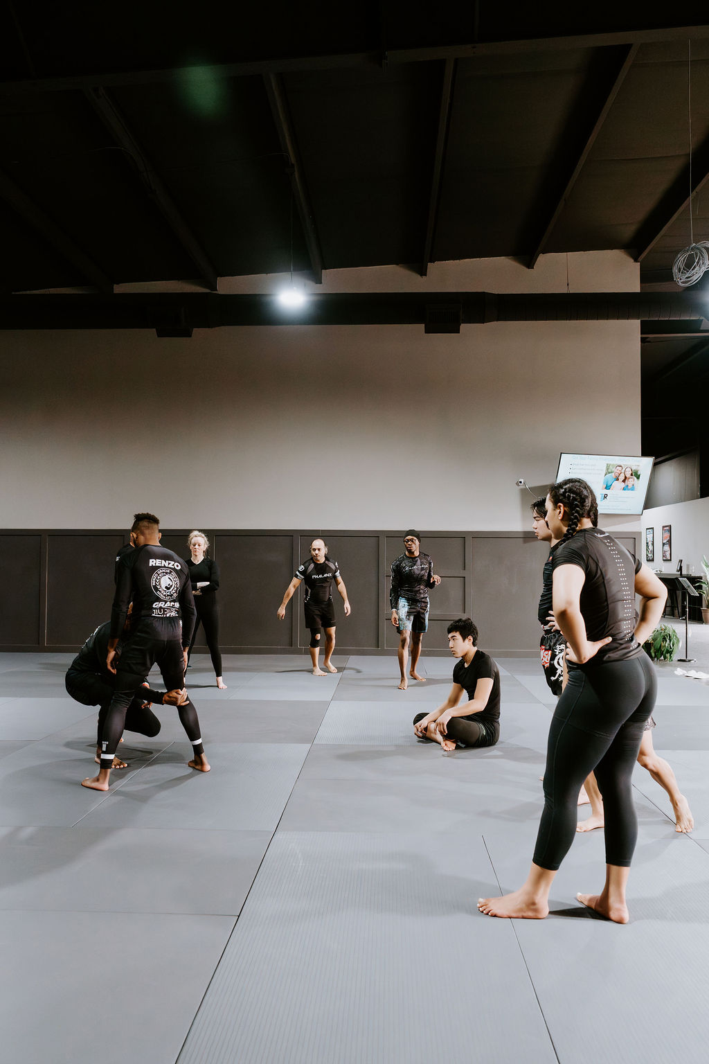 Arkham BJJ training