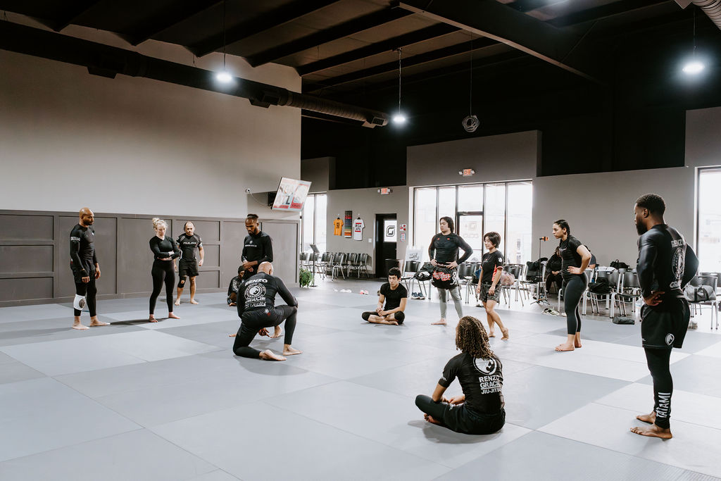 Arkham BJJ training