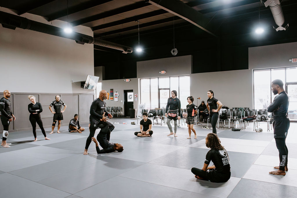 Arkham BJJ training