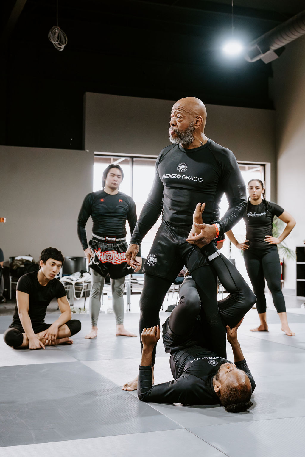 Arkham BJJ training