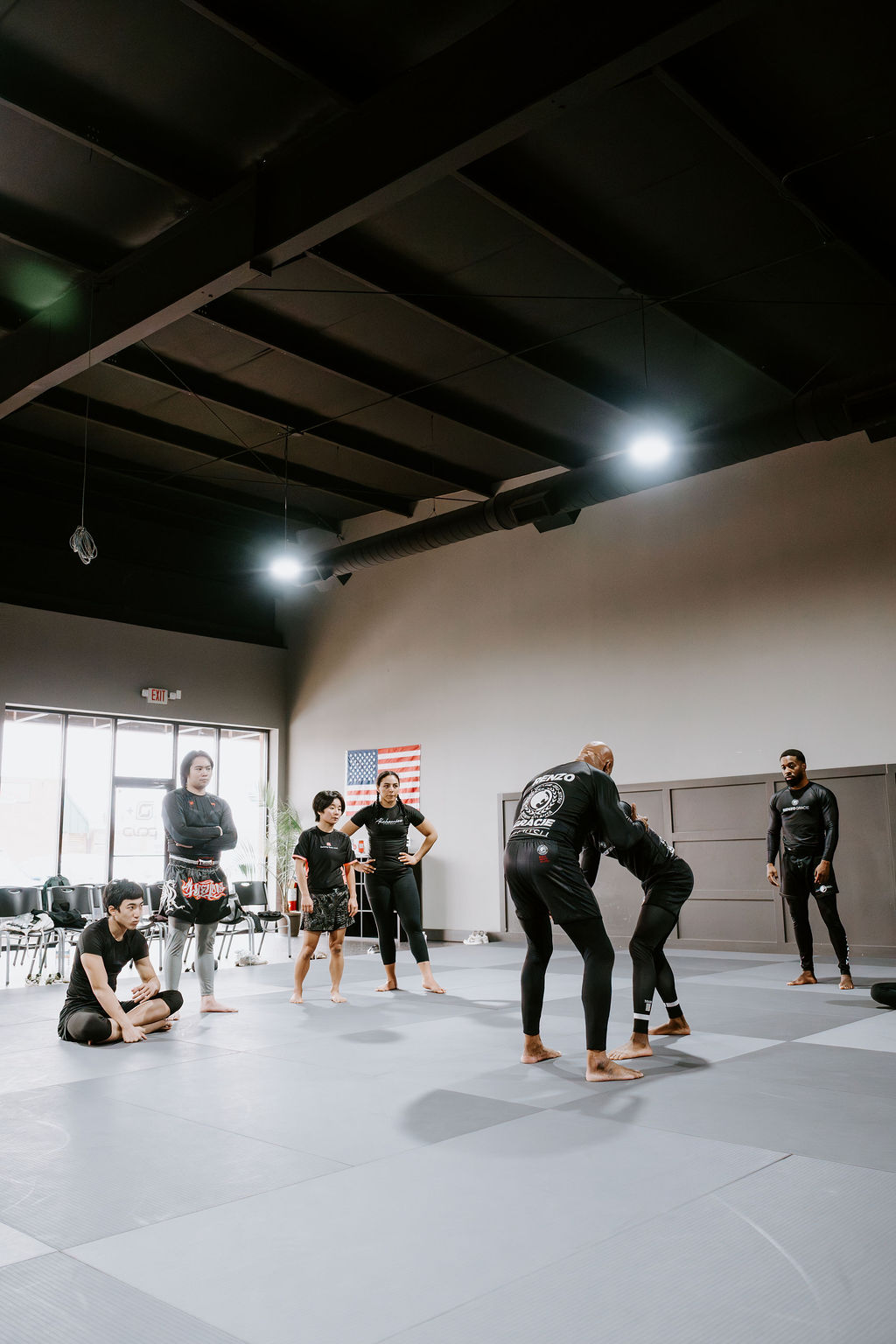 Arkham BJJ training