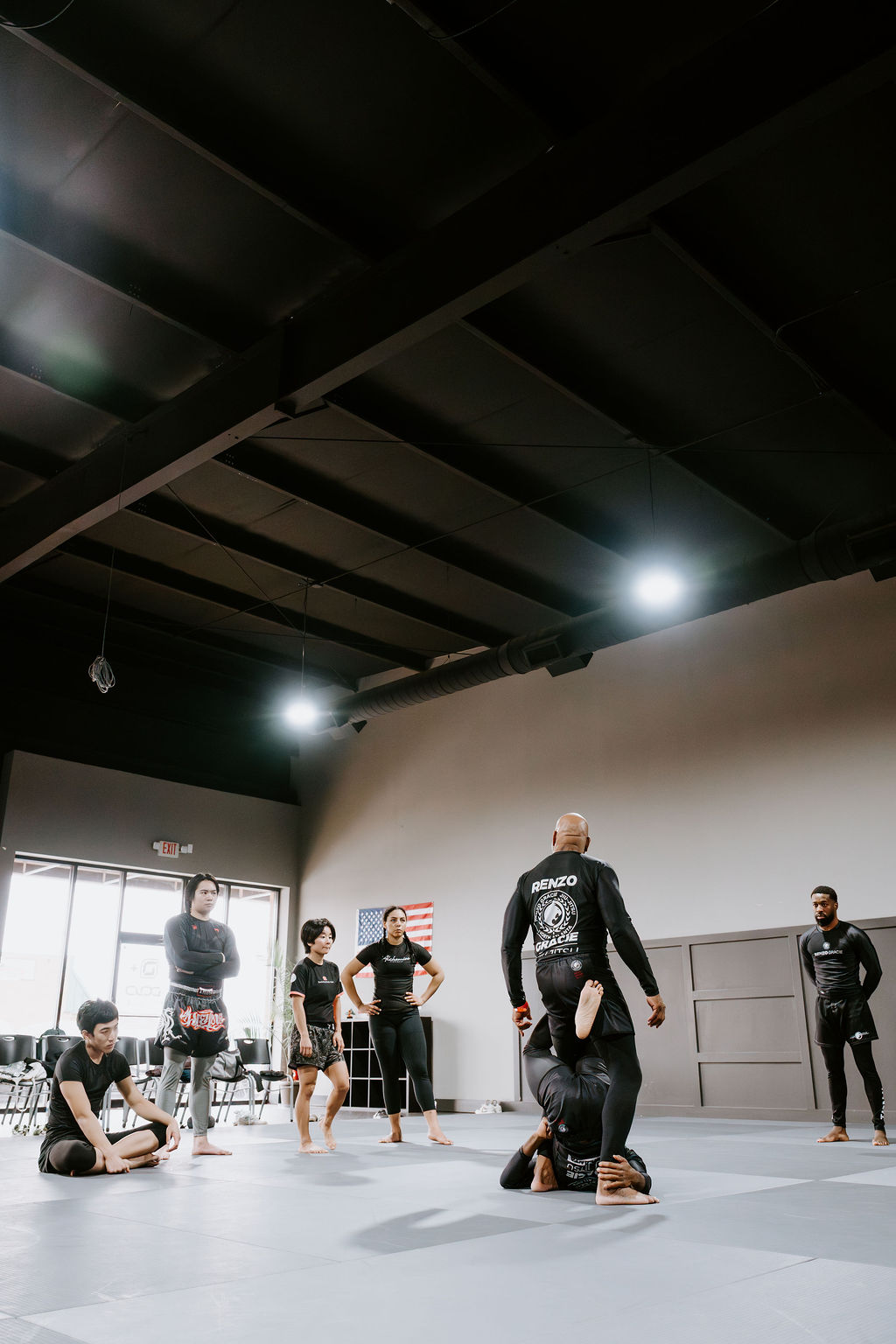 Arkham BJJ training