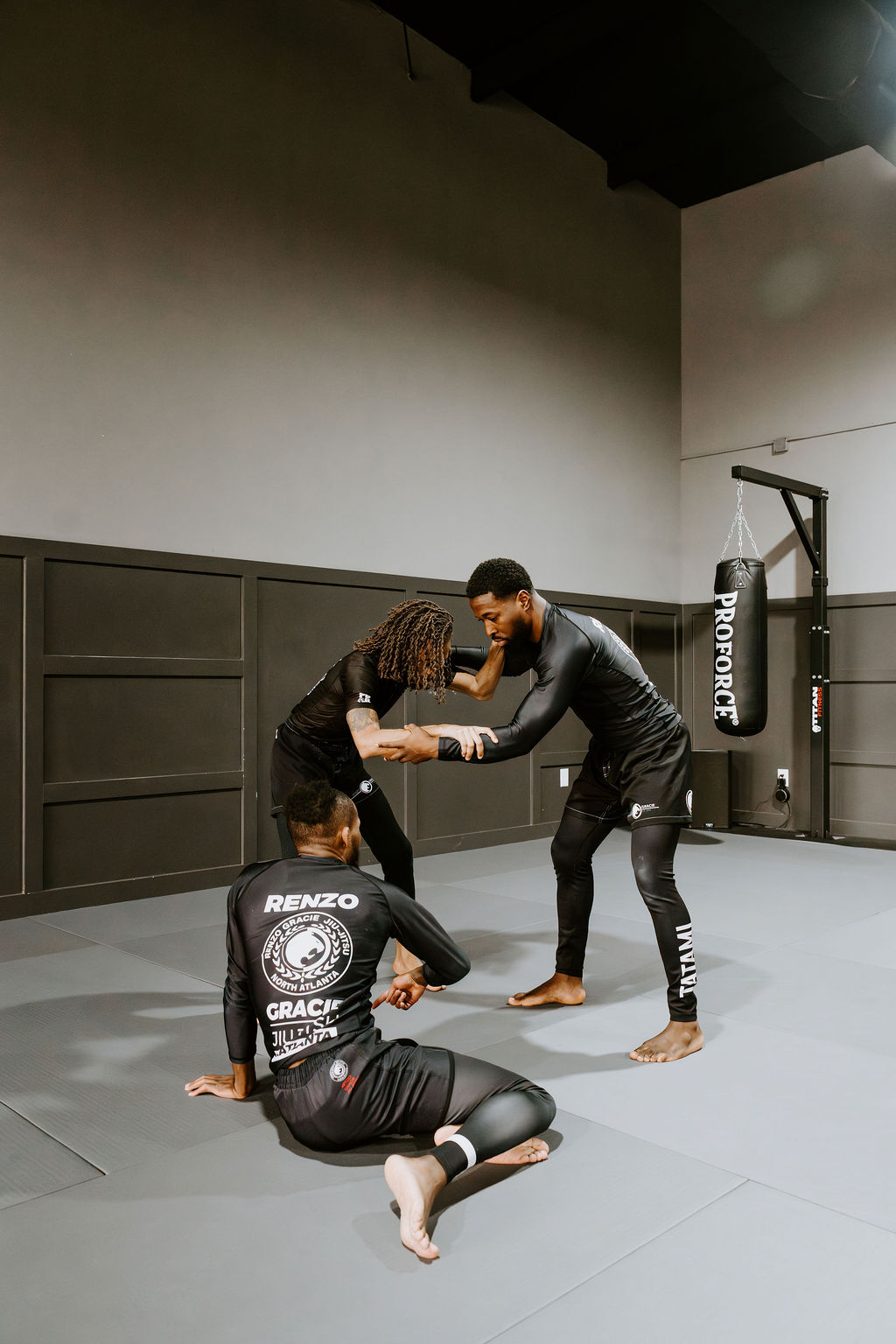Arkham BJJ training