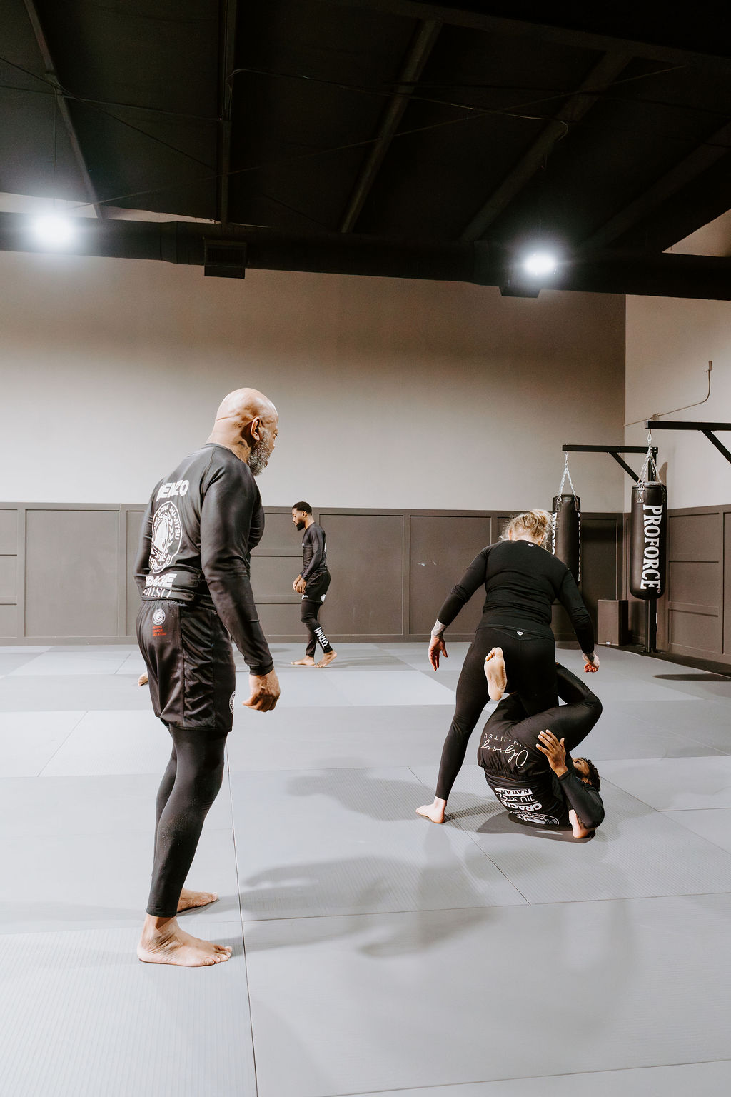 Arkham BJJ training