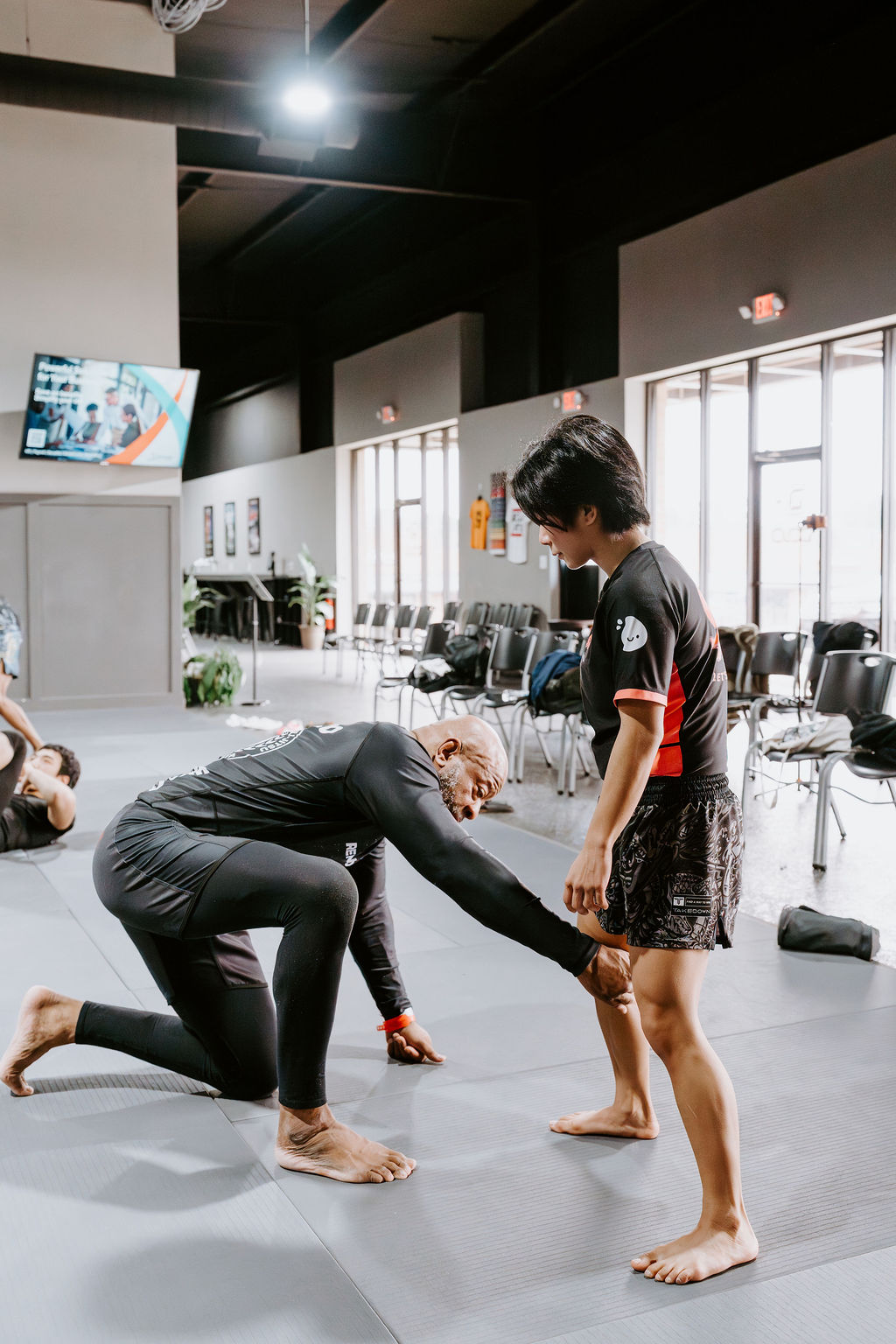Arkham BJJ training
