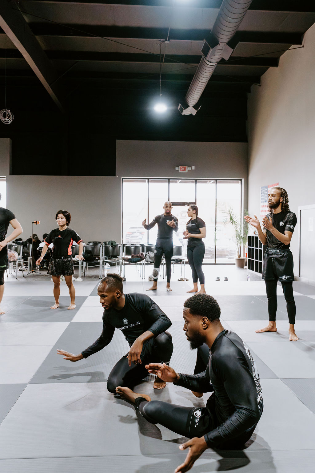 Arkham BJJ training
