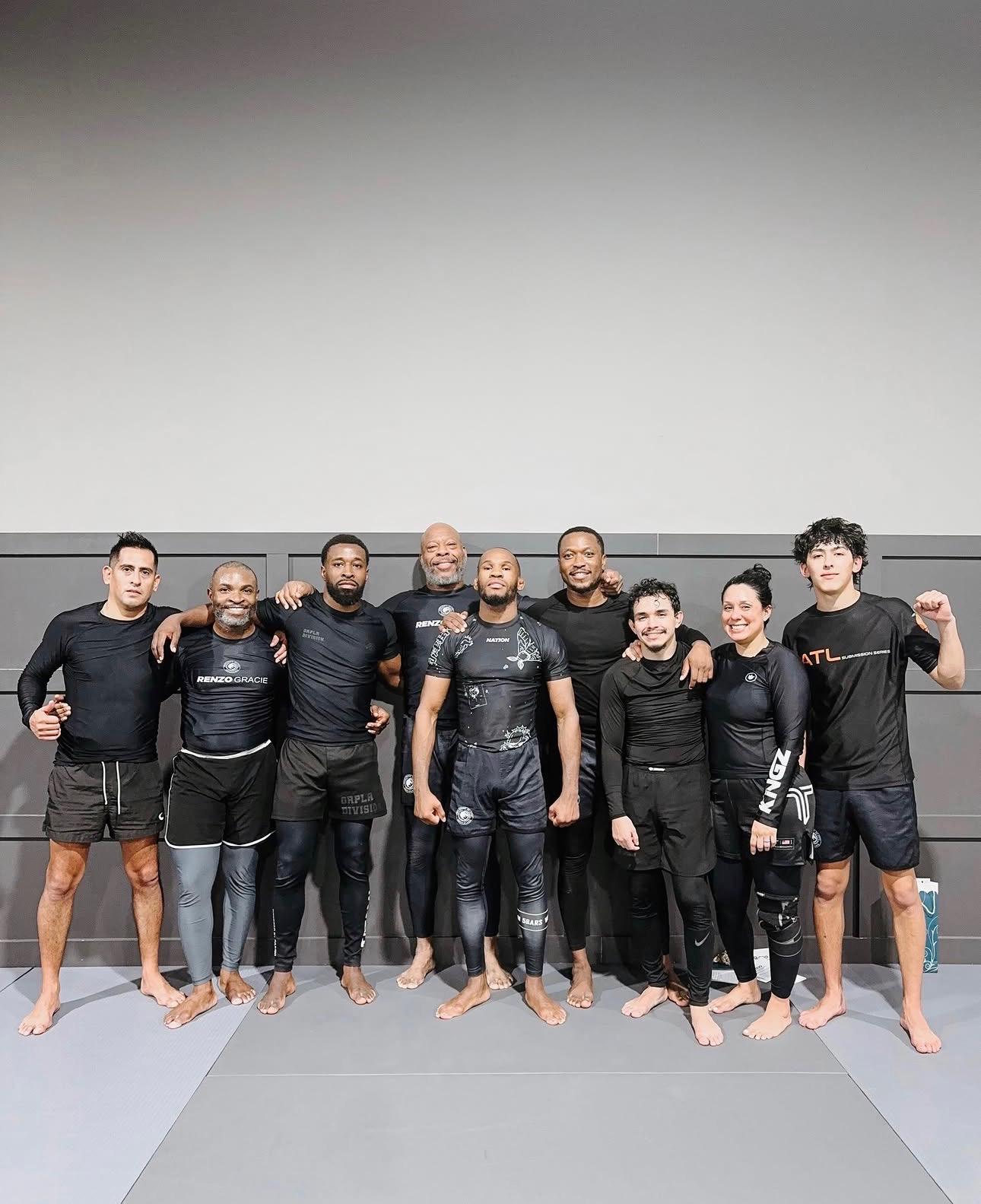 Arkham BJJ training