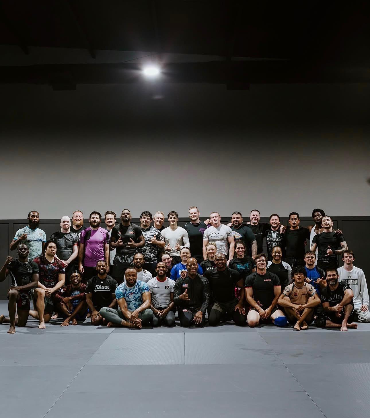 Arkham BJJ training