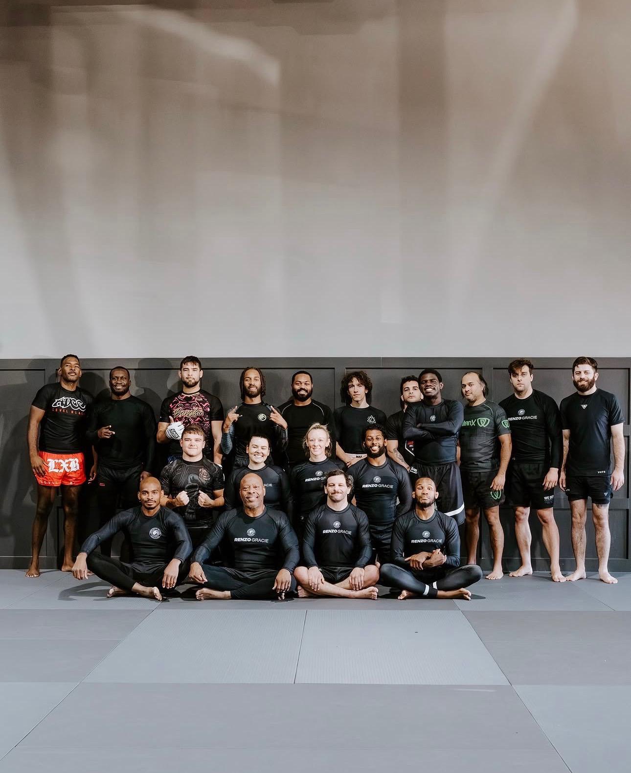 Arkham BJJ training
